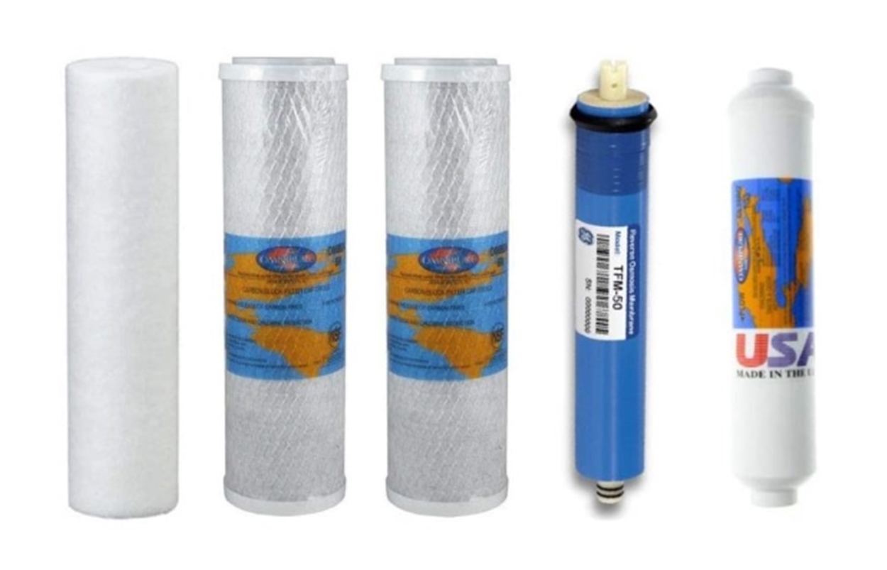 (image for) Replacement Filter Kit for Proline Plus RO Water Filtration - Click Image to Close